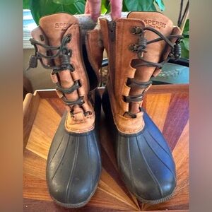 Women's Sperry Tall Duck Boot 8.5
